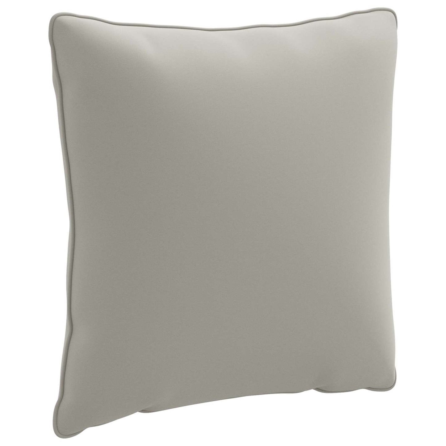 vidaXL 1-Piece Back Cushion PUTTEN 100% Polyester Grey 40 x 40 x 15 cm