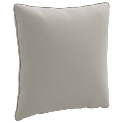 vidaXL 1-Piece Back Cushion PUTTEN 100% Polyester Grey 40 x 40 x 15 cm