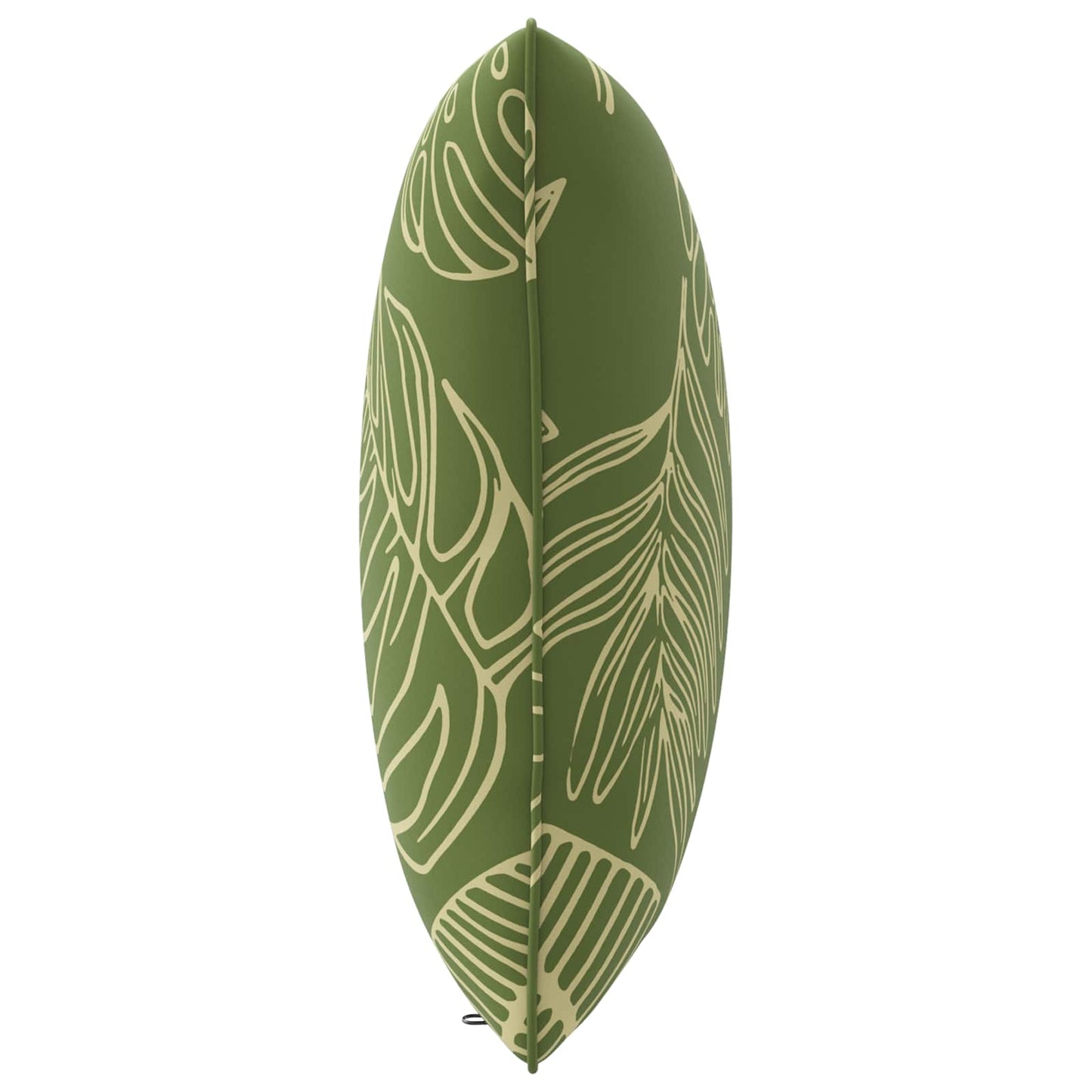 vidaXL 1-Piece Back Cushion PUTTEN 100% Polyester Leaf Design