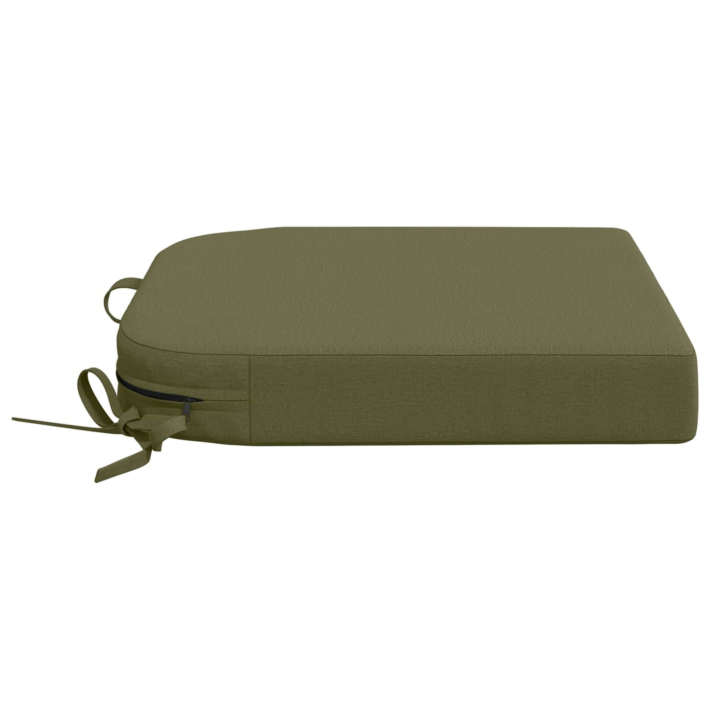 vidaXL 1-Piece Seat Cushion SOEST 100% Polyester Olive Green