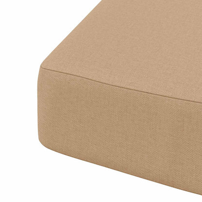 vidaXL 4-Piece Seat Cushions SOEST 4 pcs 100% Polyester Sand