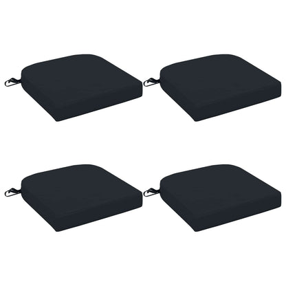 vidaXL 4-Piece Seat Cushions SOEST 4 pcs 100% Polyester Dark Blue