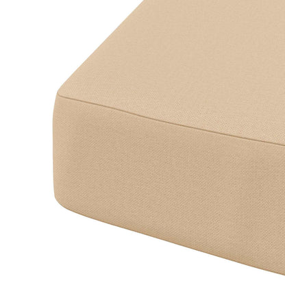 vidaXL 4-Piece Seat Cushions SOEST 4 pcs 100% Polyester Cream