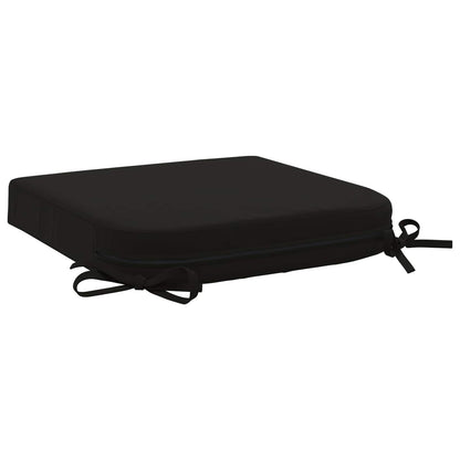vidaXL 4-Piece Seat Cushions SOEST 4 pcs 100% Polyester Black