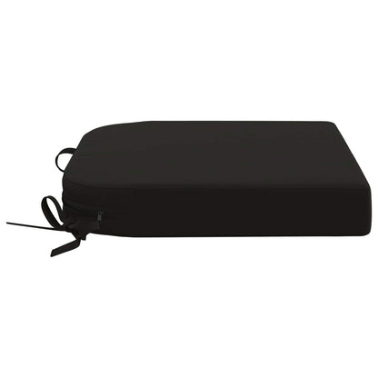 vidaXL 4-Piece Seat Cushions SOEST 4 pcs 100% Polyester Black