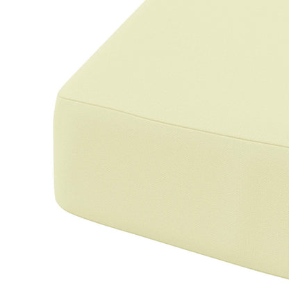 vidaXL 4-Piece Seat Cushions SOEST 4 pcs 100% Polyester Cream