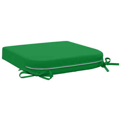 vidaXL 1-Piece Seat Cushion SOEST 100% Polyester Green 40 x 40 x 7 cm