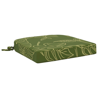 vidaXL 1-Piece Seat Cushion SOEST 100% Polyester Leaf Design