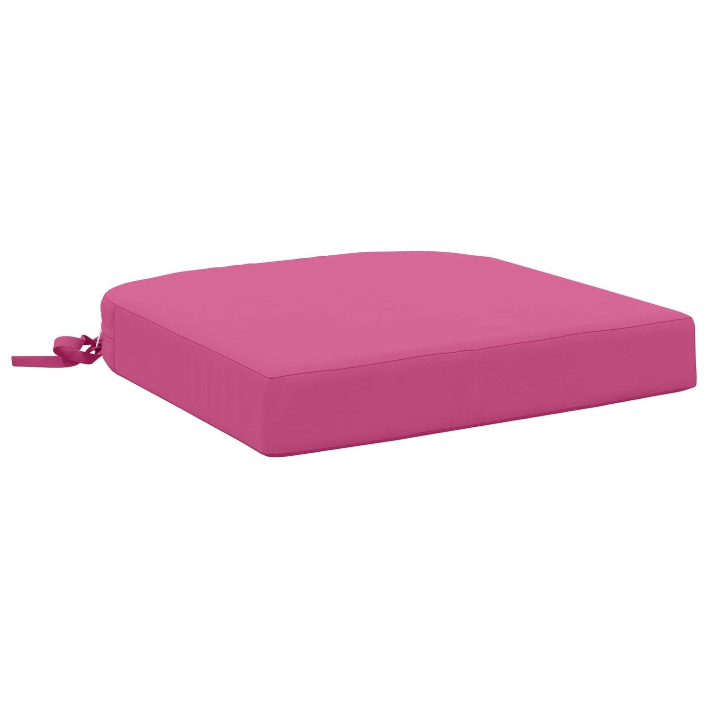vidaXL 1-Piece Seat Cushion SOEST 100% Polyester Pink 40 x 40 x 7 cm