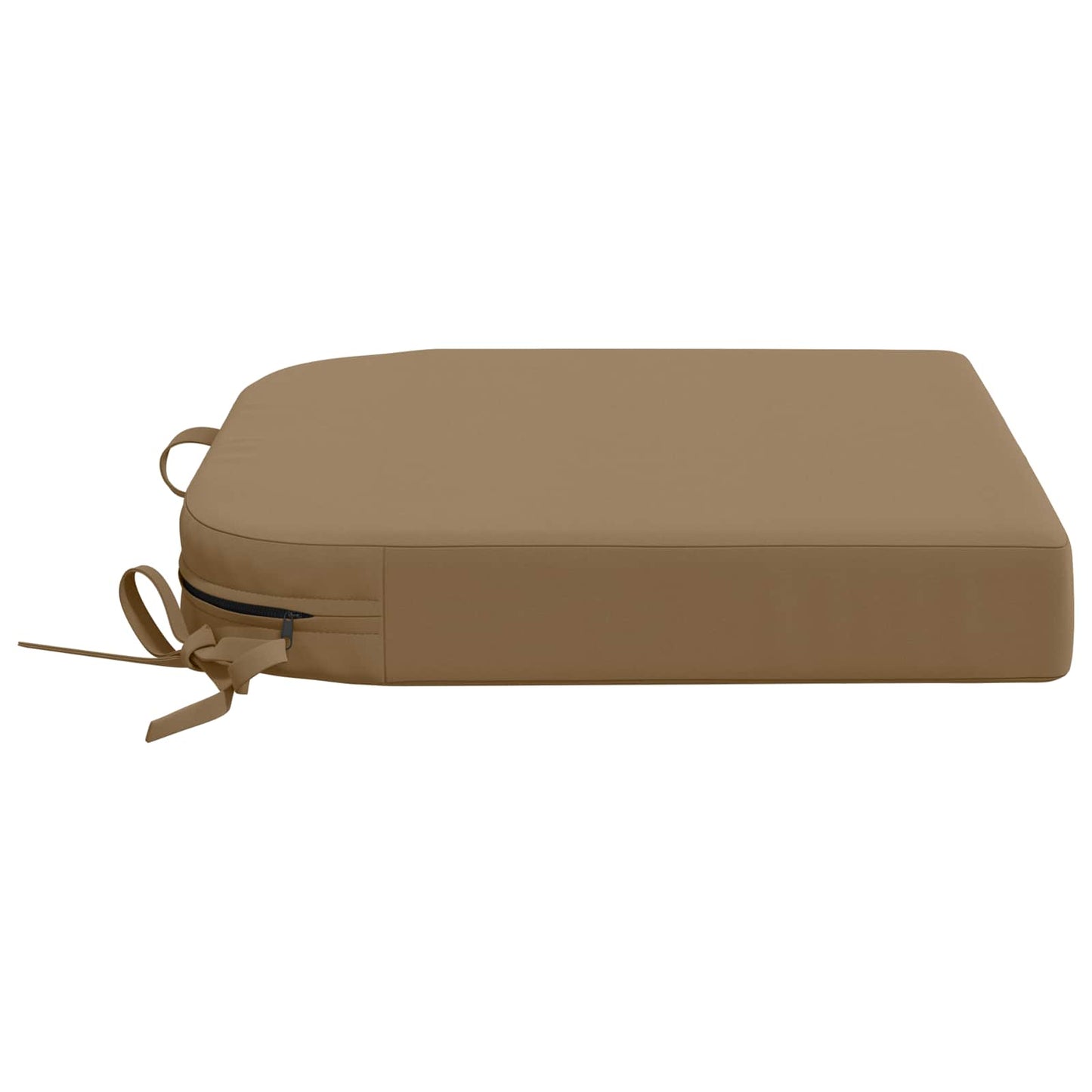 vidaXL 4-Piece Seat Cushions SOEST 4 pcs 100% Polyester Taupe