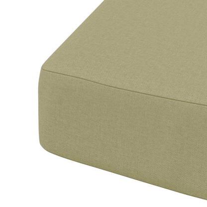 vidaXL 1-Piece Seat Cushion SOEST 100% Polyester Light Green