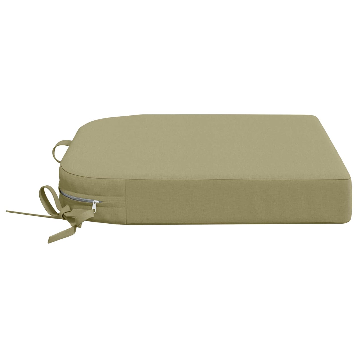 vidaXL 4-Piece Seat Cushions SOEST 4 pcs 100% Polyester Light Green