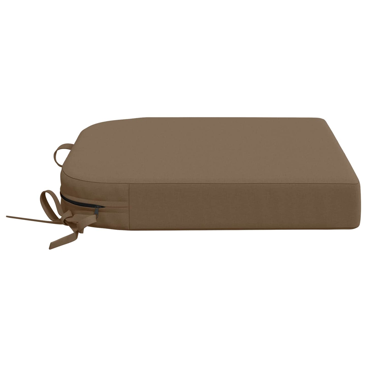 vidaXL 4-Piece Seat Cushions SOEST 4 pcs 100% Polyester Taupe