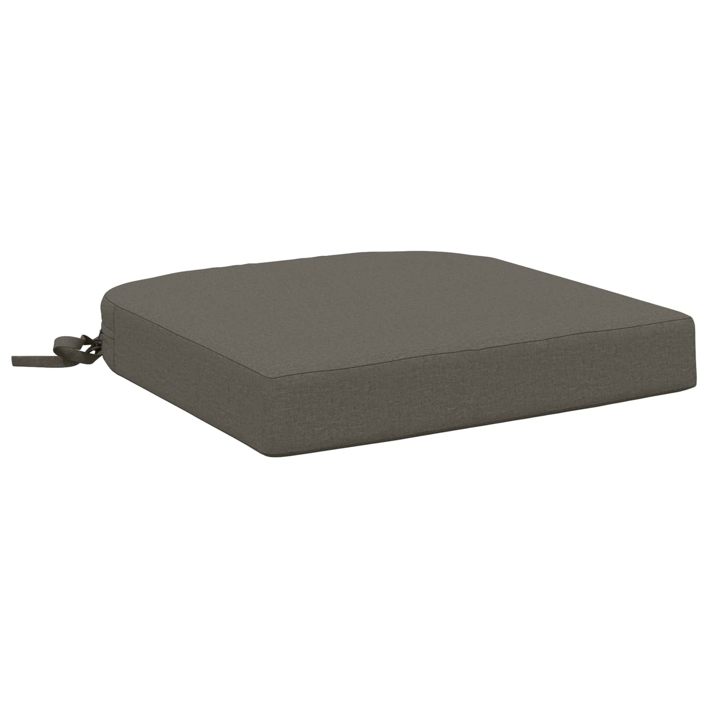 vidaXL 1-Piece Seat Cushion SOEST 100% Polyester Grey 45 x 45 x 7 cm