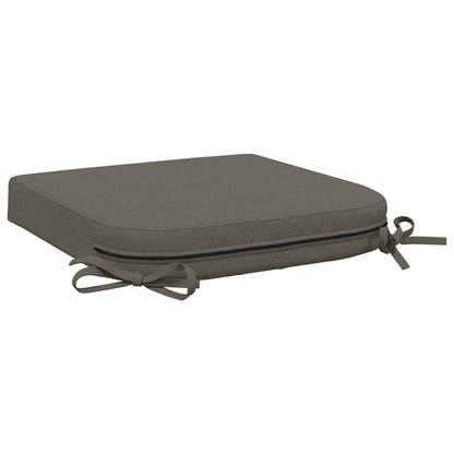 vidaXL 4-Piece Seat Cushions SOEST 4 pcs 100% Polyester Grey