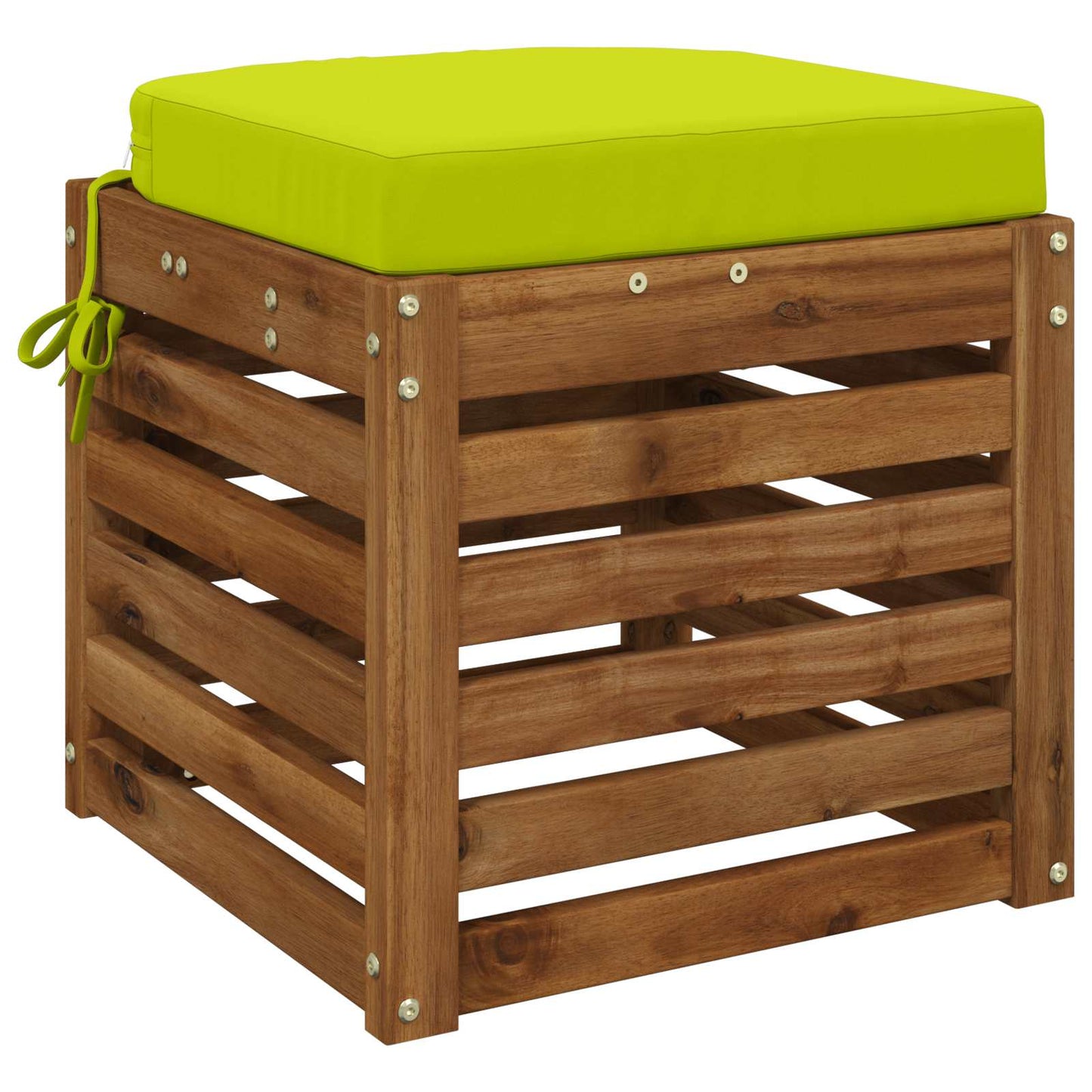 vidaXL 1-Piece Seat Cushion SOEST 100% Polyester Bright Green
