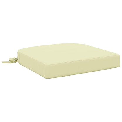vidaXL 1-Piece Seat Cushion SOEST 100% Polyester Cream 45 x 45 x 7 cm