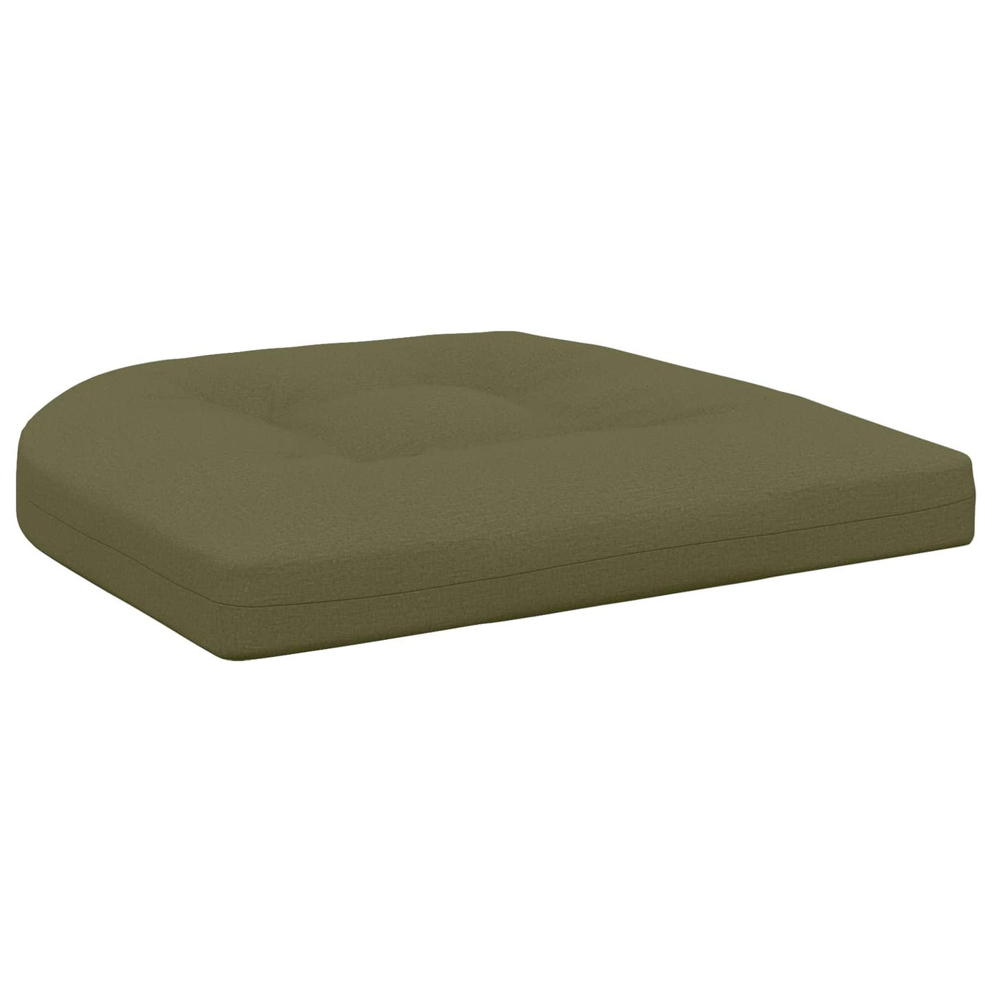 vidaXL 4-Piece Seat Cushions 4 pcs 100% Polyester Olive Green