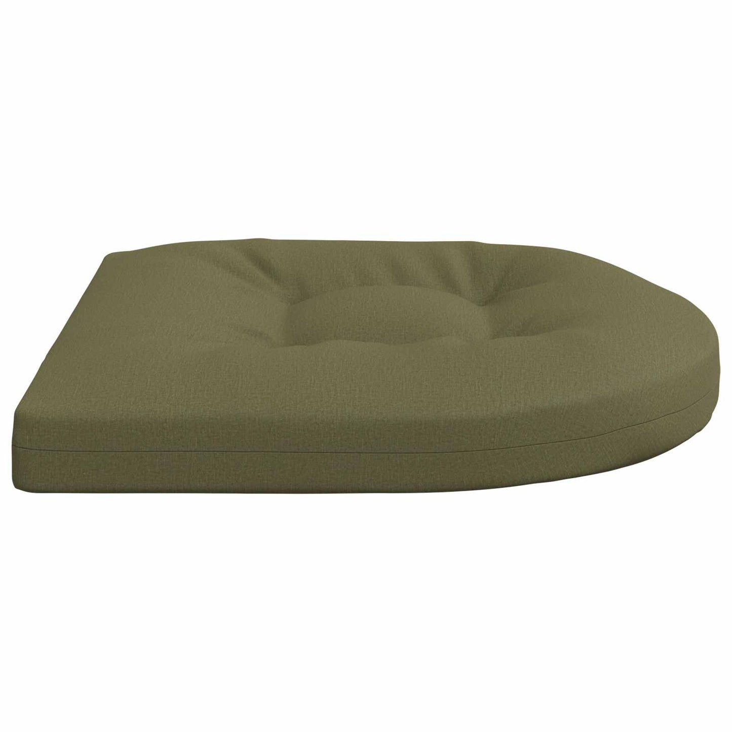 vidaXL 4-Piece Seat Cushions 4 pcs 100% Polyester Olive Green
