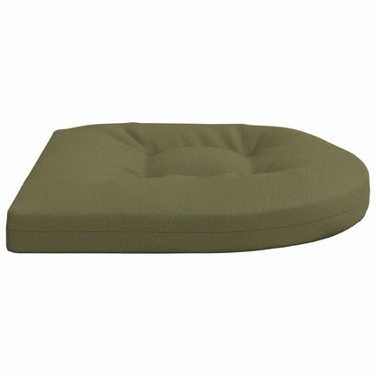 vidaXL 4-Piece Seat Cushions 4 pcs 100% Polyester Olive Green