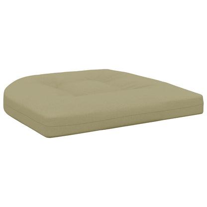vidaXL 4-Piece Seat Cushions 4 pcs 100% Polyester Light Green