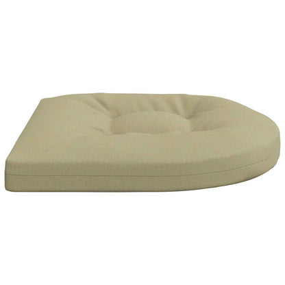 vidaXL 4-Piece Seat Cushions 4 pcs 100% Polyester Light Green
