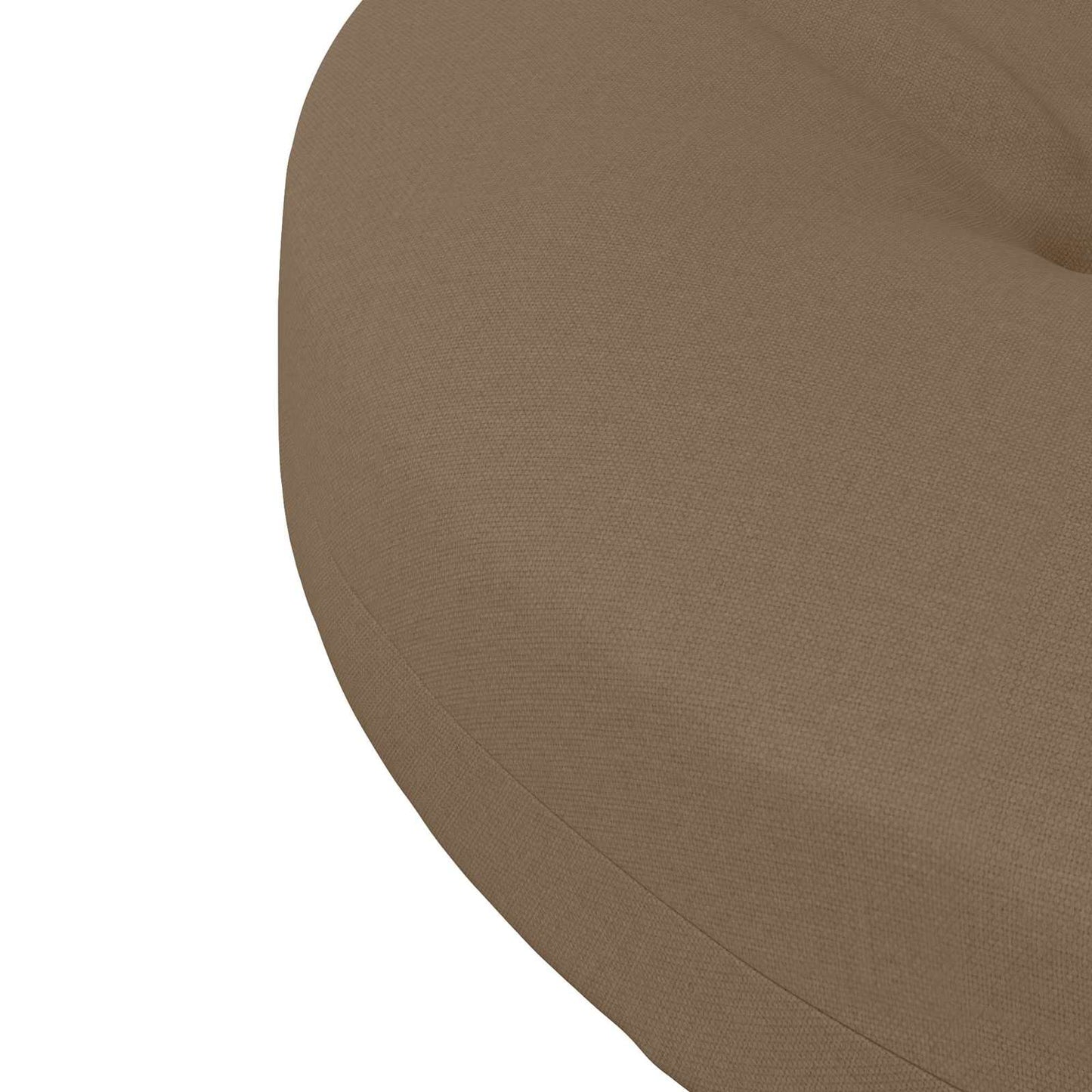 vidaXL 4-Piece Seat Cushions 4 pcs 100% Polyester Taupe 40 x 40 x 5 cm