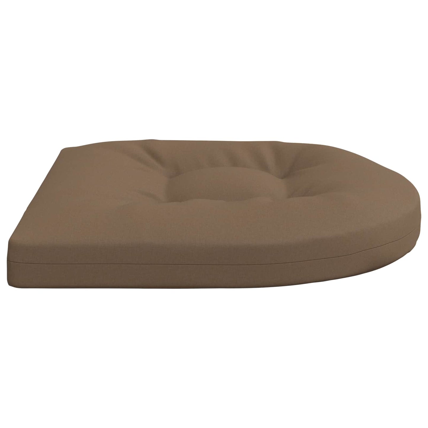 vidaXL 4-Piece Seat Cushions 4 pcs 100% Polyester Taupe 40 x 40 x 5 cm