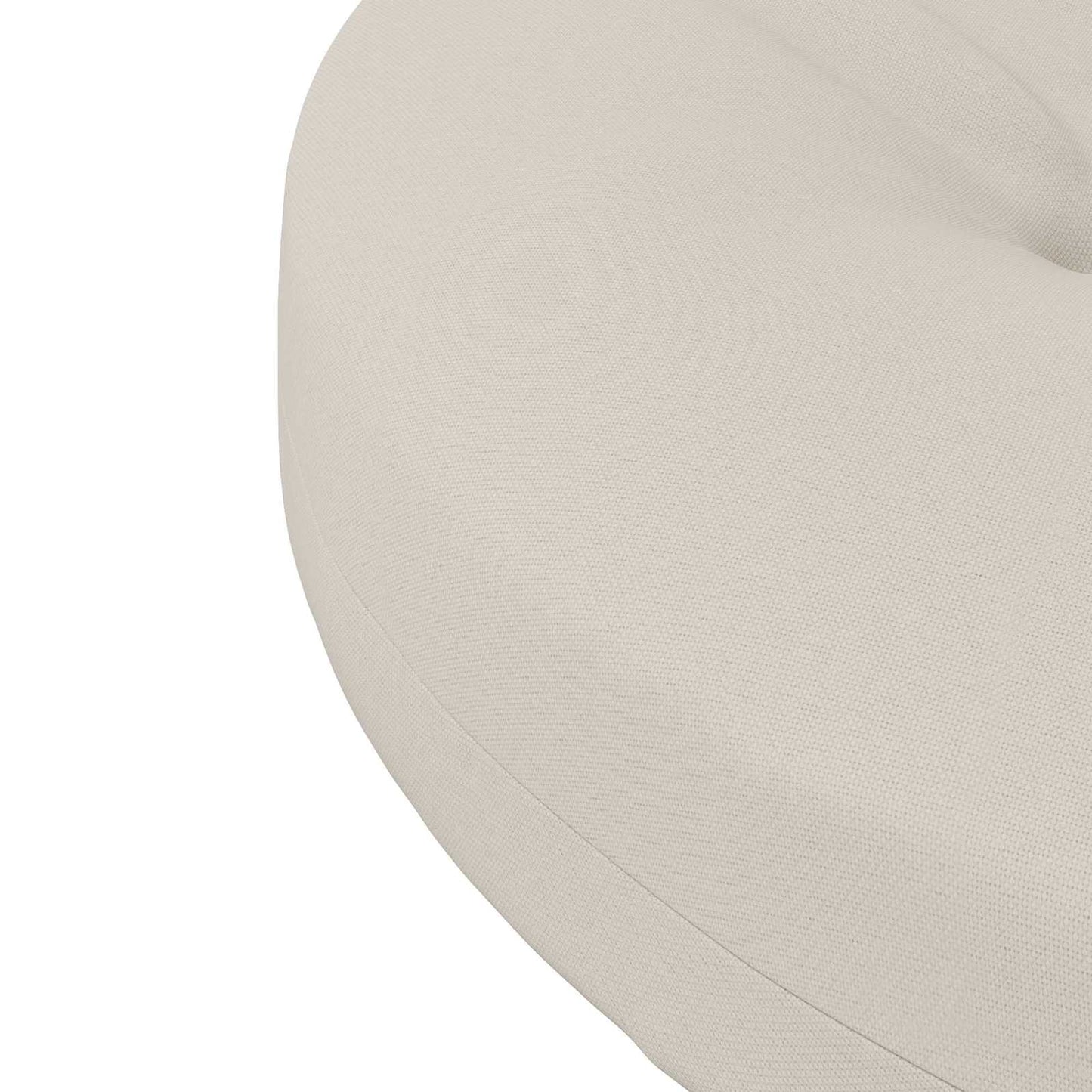 vidaXL 4-Piece Seat Cushions 4 pcs 100% Polyester White 40 x 40 x 5 cm