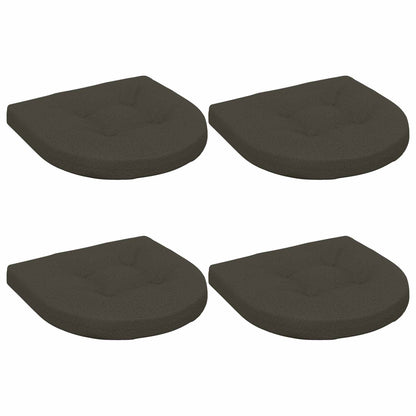 vidaXL 4-Piece Seat Cushions 4 pcs 100% Polyester Anthracite