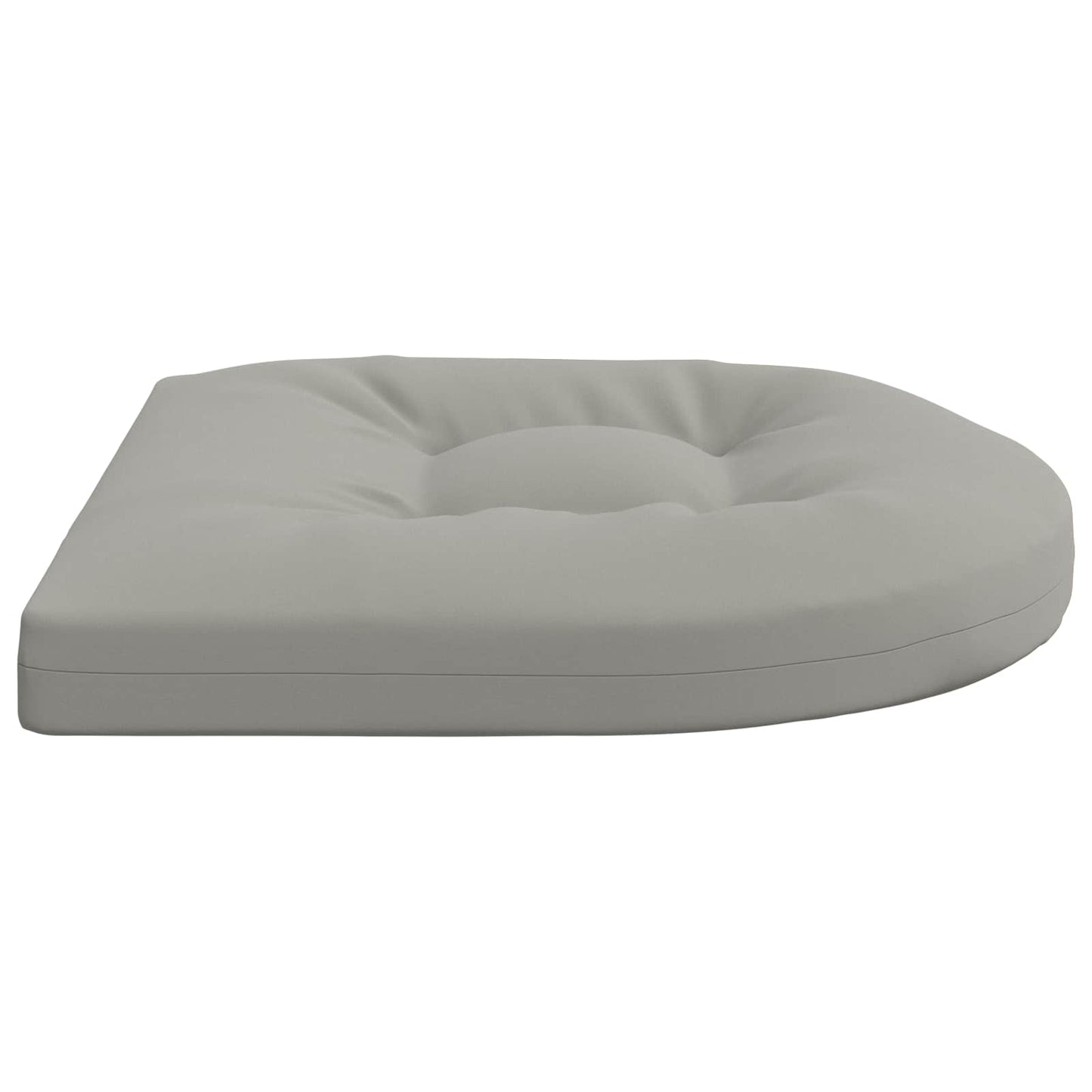 vidaXL 4-Piece Seat Cushions 4 pcs 100% Polyester Grey 40 x 40 x 5 cm