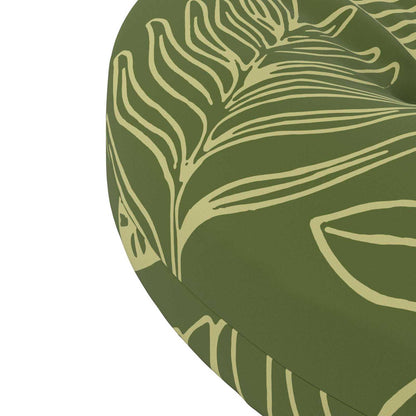 vidaXL 4-Piece Seat Cushions 4 pcs 100% Polyester Leaf Design