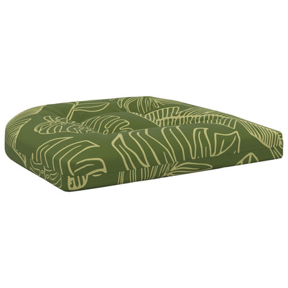 vidaXL 4-Piece Seat Cushions 4 pcs 100% Polyester Leaf Design