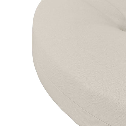 vidaXL 4-Piece Seat Cushions 4 pcs 100% Polyester White 45 x 45 x 5 cm