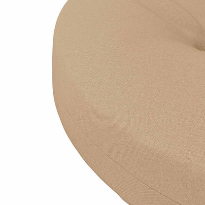 vidaXL 4-Piece Seat Cushions 4 pcs 100% Polyester Sand 45 x 45 x 5 cm