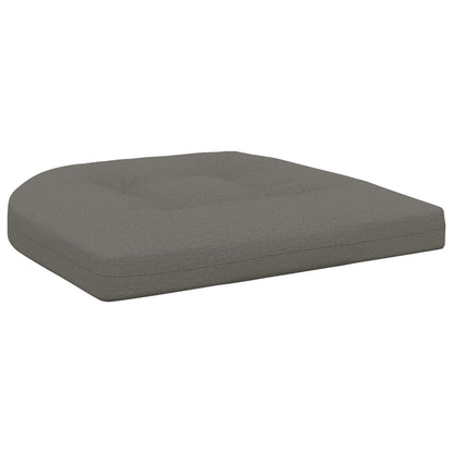 vidaXL 4-Piece Seat Cushions 4 pcs 100% Polyester Grey 45 x 45 x 5 cm