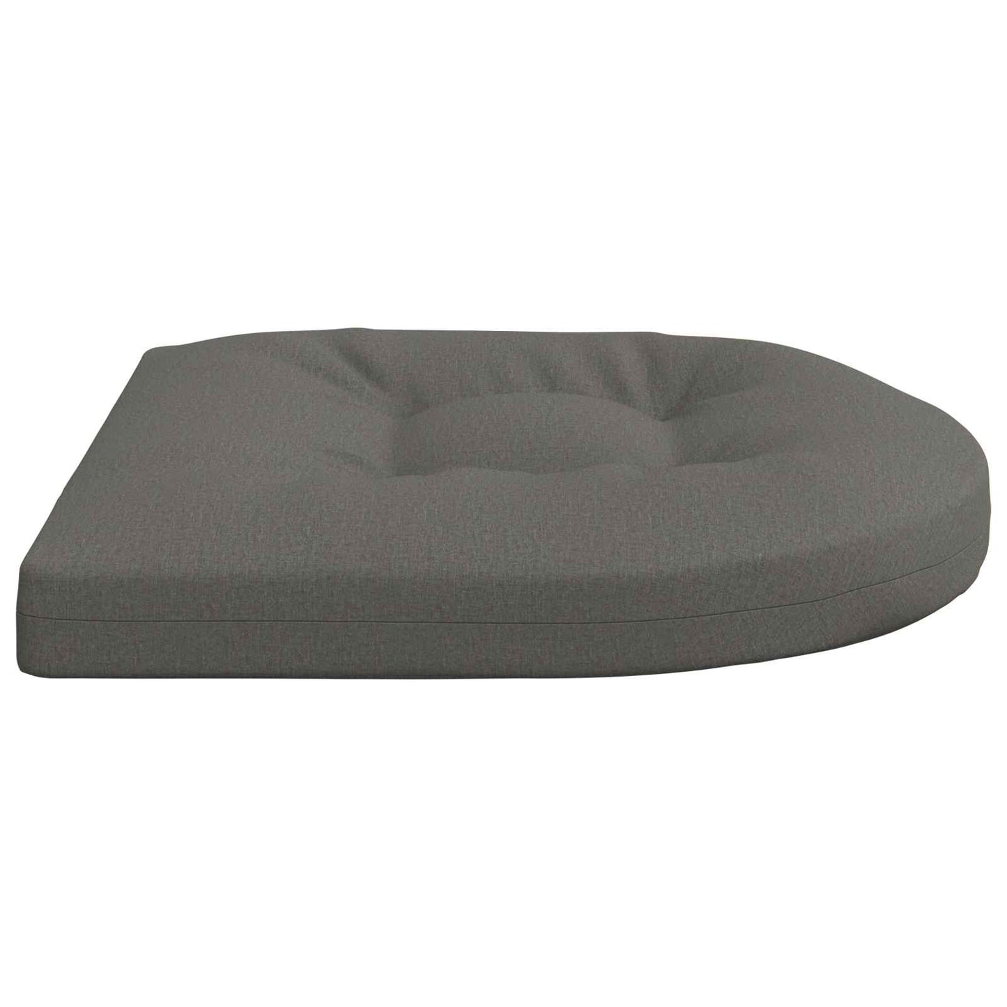 vidaXL 4-Piece Seat Cushions 4 pcs 100% Polyester Grey 45 x 45 x 5 cm