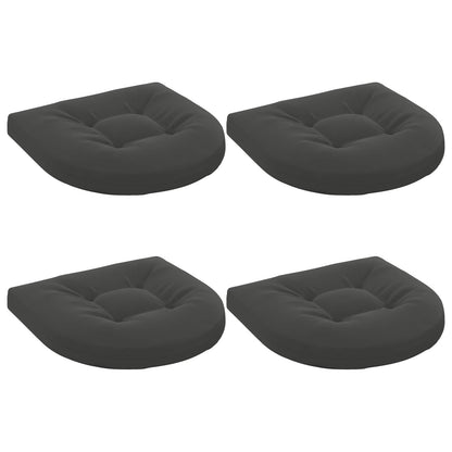 vidaXL 4-Piece Seat Cushions 4 pcs 100% Polyester Anthracite