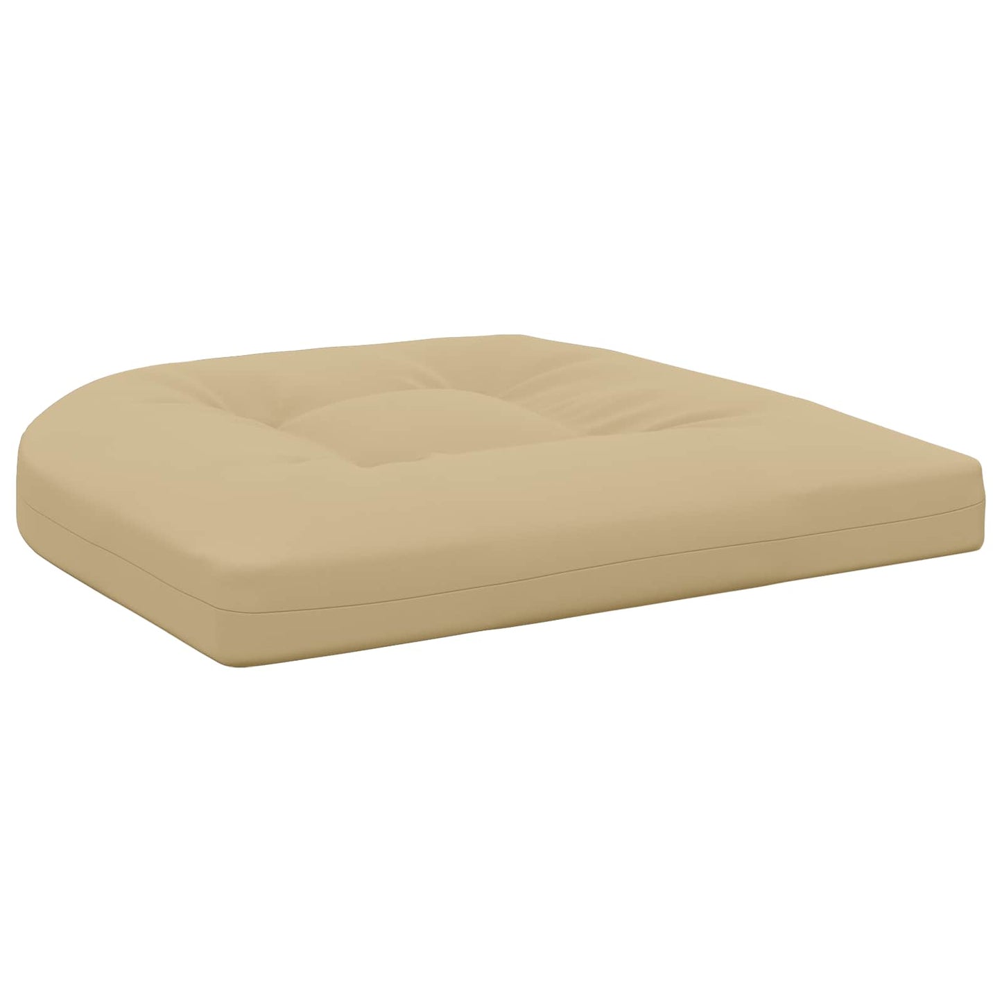 vidaXL 4-Piece Seat Cushions 4 pcs 100% Polyester Beige 45 x 45 x 5 cm