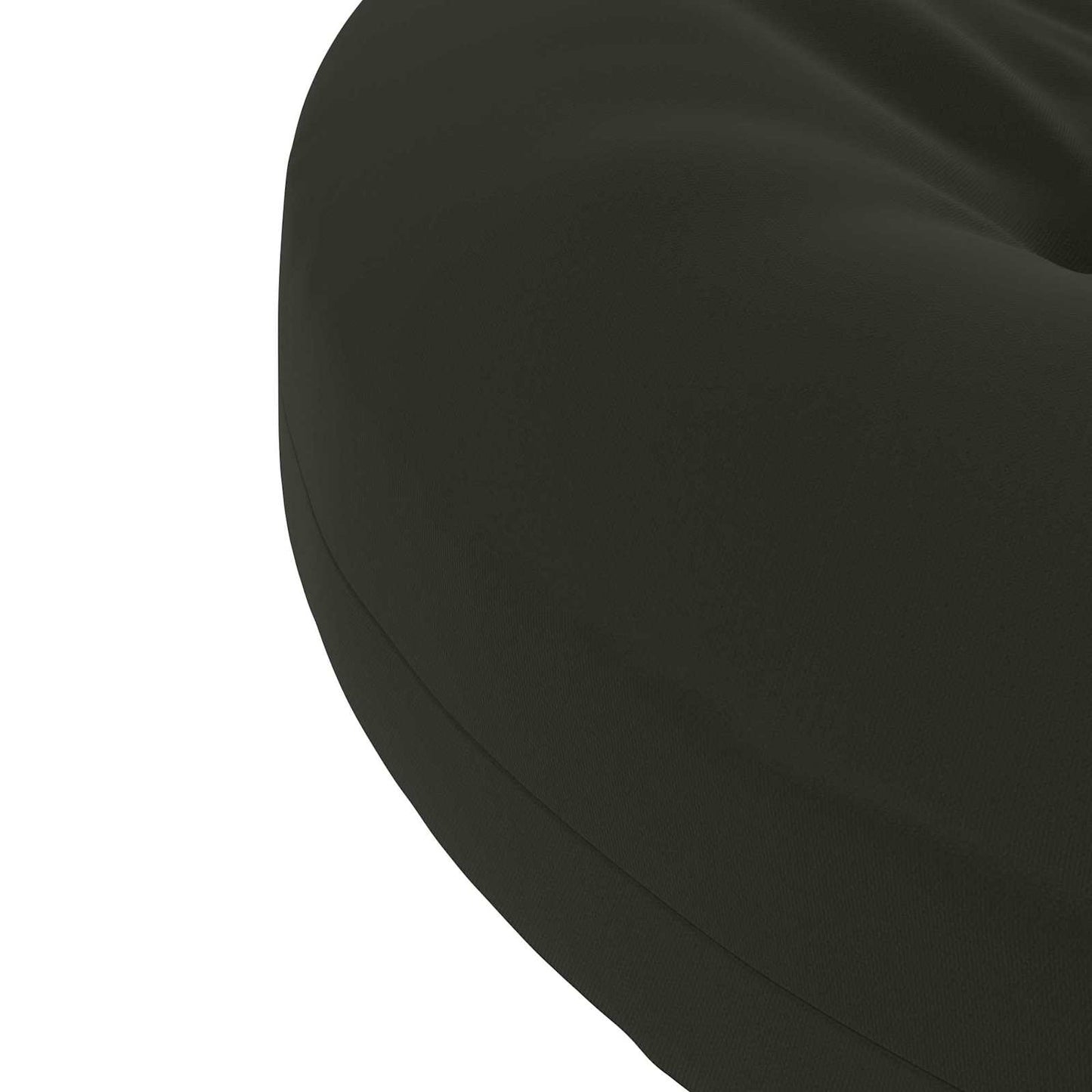 vidaXL 4-Piece Seat Cushions 4 pcs 100% Polyester Black 45 x 45 x 5 cm