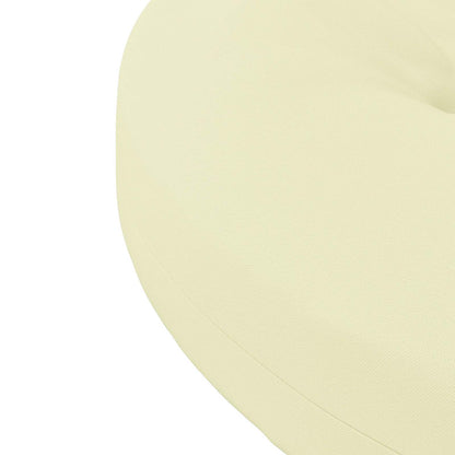 vidaXL 4-Piece Seat Cushions 4 pcs 100% Polyester Cream 45 x 45 x 5 cm