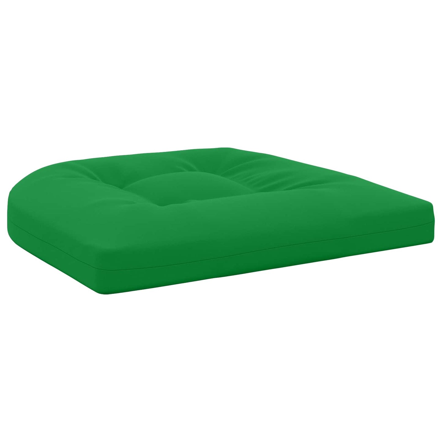 vidaXL 4-Piece Seat Cushions 4 pcs 100% Polyester Green 45 x 45 x 5 cm