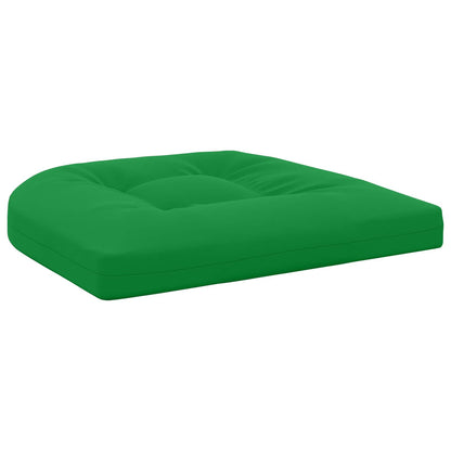 vidaXL 4-Piece Seat Cushions 4 pcs 100% Polyester Green 45 x 45 x 5 cm