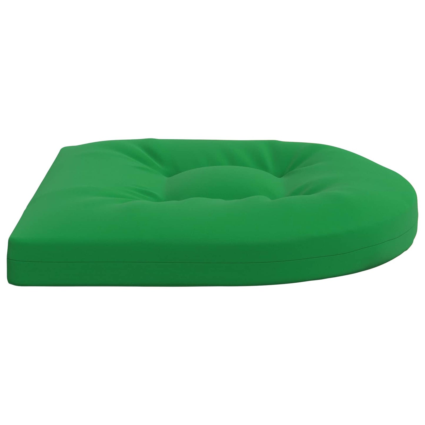 vidaXL 4-Piece Seat Cushions 4 pcs 100% Polyester Green 45 x 45 x 5 cm