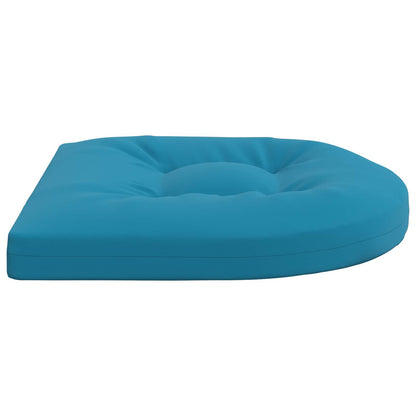 vidaXL 4-Piece Seat Cushions 4 pcs 100% Polyester Light Blue