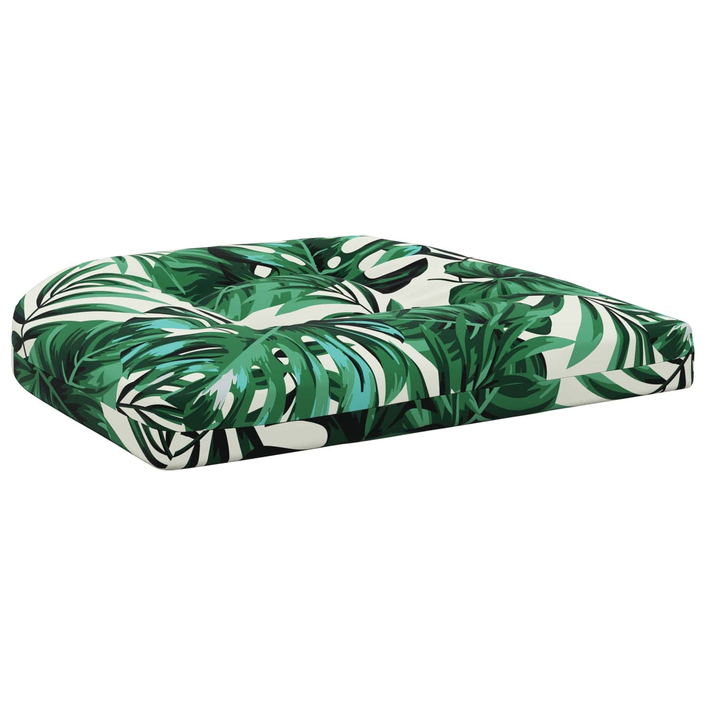 vidaXL 4-Piece Seat Cushions 4 pcs 100% Polyester Leaf Pattern