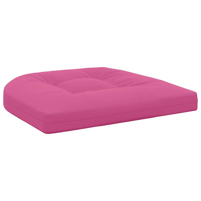 vidaXL 4-Piece Seat Cushions 4 pcs 100% Polyester Pink 45 x 45 x 5 cm