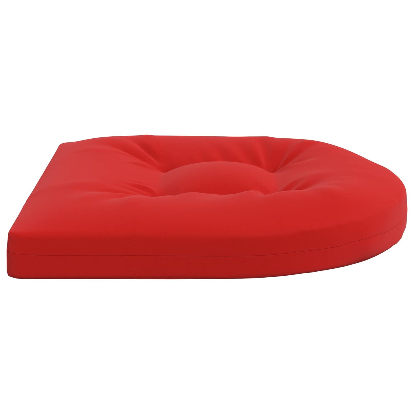 vidaXL 4-Piece Seat Cushions 4 pcs 100% Polyester Red 45 x 45 x 5 cm