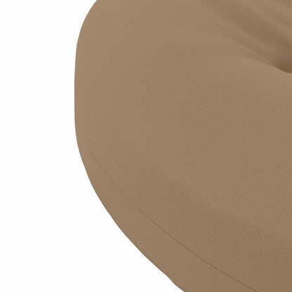 vidaXL 4-Piece Seat Cushions 4 pcs 100% Polyester Taupe 45 x 45 x 5 cm