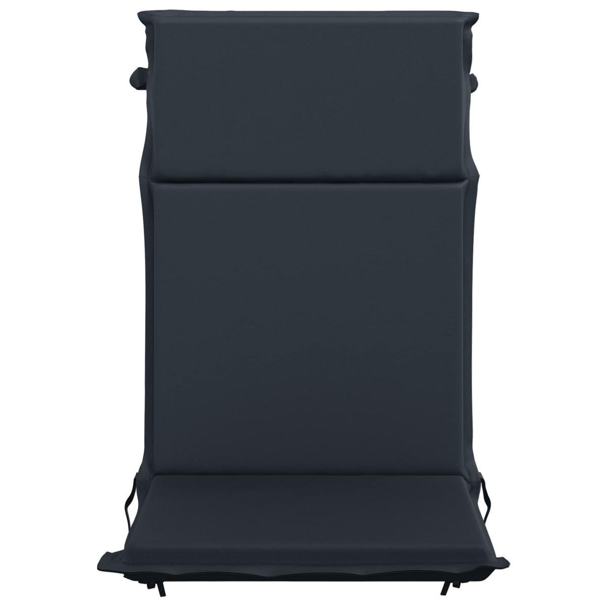 vidaXL High Back Chair Cushion GEMERT 6 pcs 100% Polyester Dark Blue